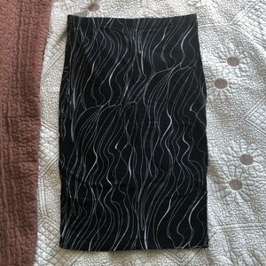 Icōne mid-length skirt